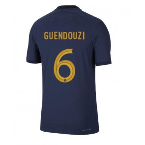 France Matteo Guendouzi #6 Replica Home Stadium Shirt World Cup 2022 Short Sleeve
